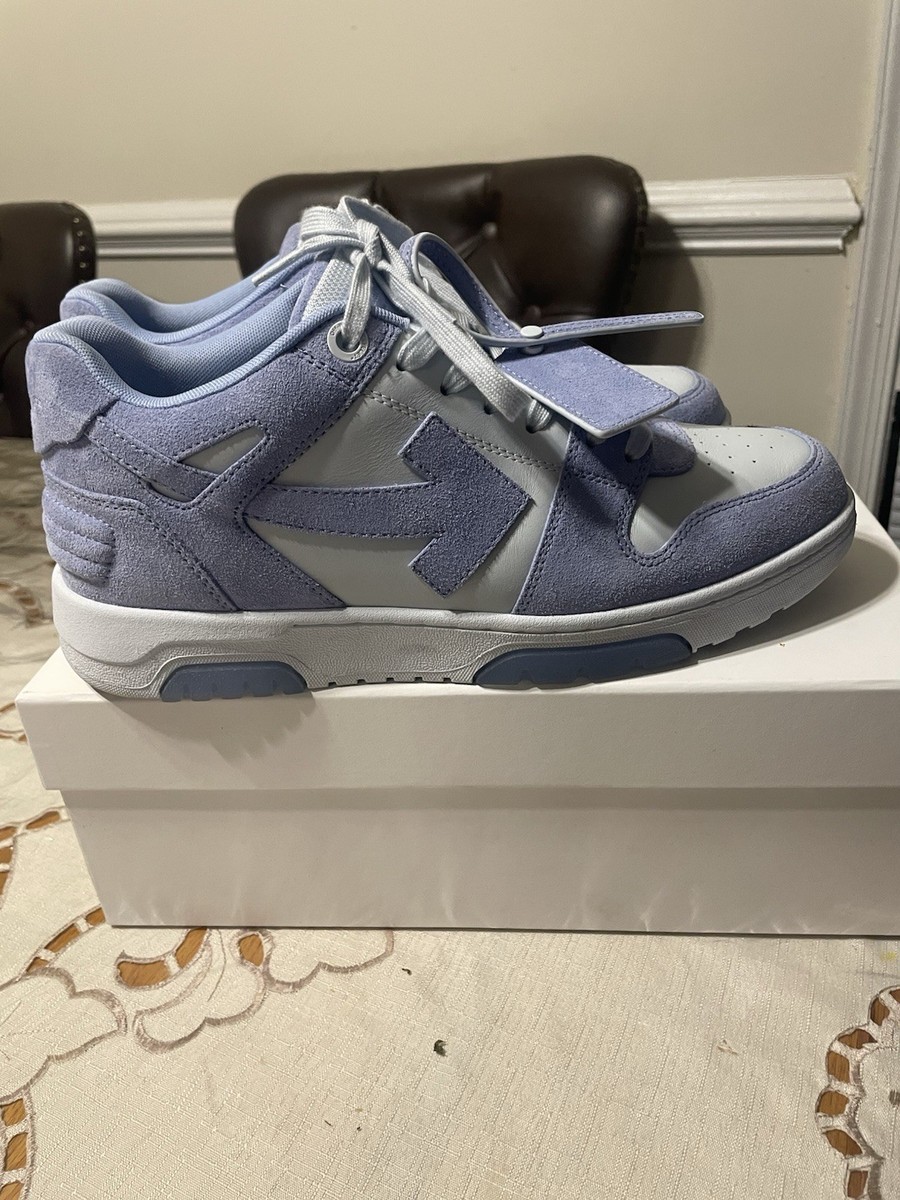 Out of office suede OFF-WHITE dusty blue- Ice | eBay