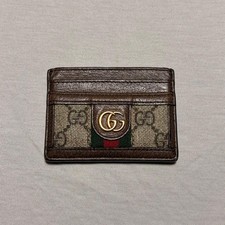 GUCCI GG Supreme Card Case Ophidia