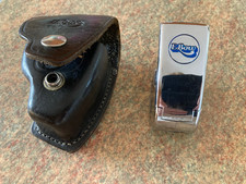 Ebow 1976 First Model Chrome for Guitar + Custom Leather Holster Collectors Item