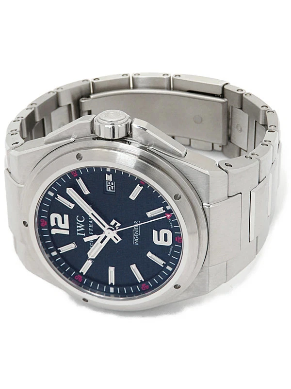 IWC Ingenieur Automatic Mission Earth IW323604 Men's Black Stainless Steel #T163 - Image 2 of 4