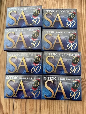 10st .Kassetten TDK 50,60,90