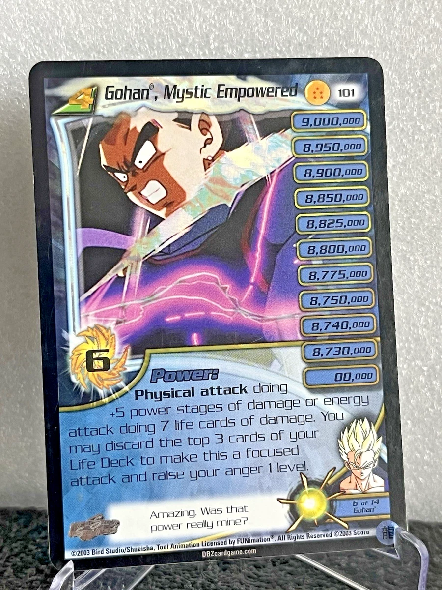 Dragon Ball Z TCG Ultra Rare Individual Collectible Card Game