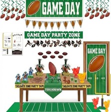 PMU 35 Pcs Football Party Decorations Kit – Super Bowl Game Day Decor