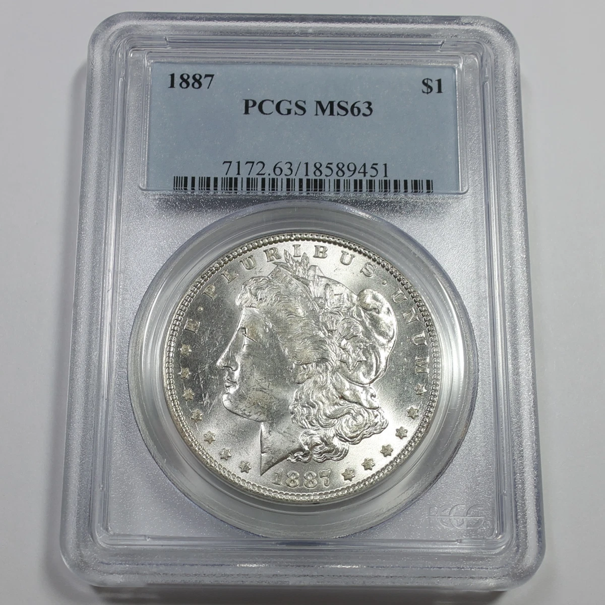 MS 63 Graded 1887 Year Morgan US Dollars (1878-1921) for sale | eBay