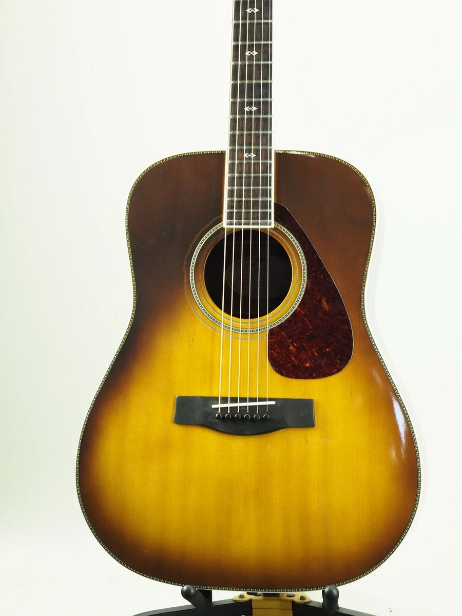 Yamaha L-8 Early Model Vintage 1975-1979 todo sólido MIJ Sunburst con estuche...