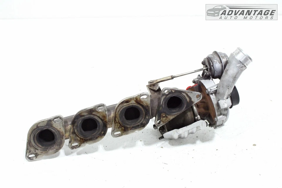 2013-2014 MERCEDES BENZ GL450 4.7L V8 LEFT TURBOCHARGER & EXHAUST MANIFOLD OEM - Image 4 of 4
