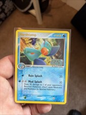 Pokemon Card - Marshtomp Crystal Guardians 24/100 Reverse Holo Stamped 