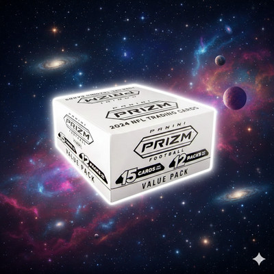2024 Panini Prizm Football Fat Jumbo Value Cello Pack Box Sealed 12 PACKS