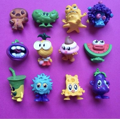 Set x 12 Regular Food Factory Moshi Monster (Serie 12) sehr guter Zustand