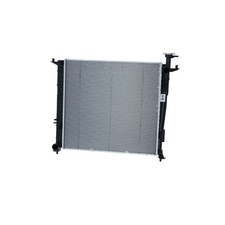 Kühler Motorkühlung Kühlrippen gelötet 510 - 484 mm Alu NRF für KIA SORENTO