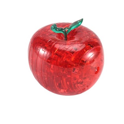 3D Crystal Puzzle - rot Apfel C9F83511