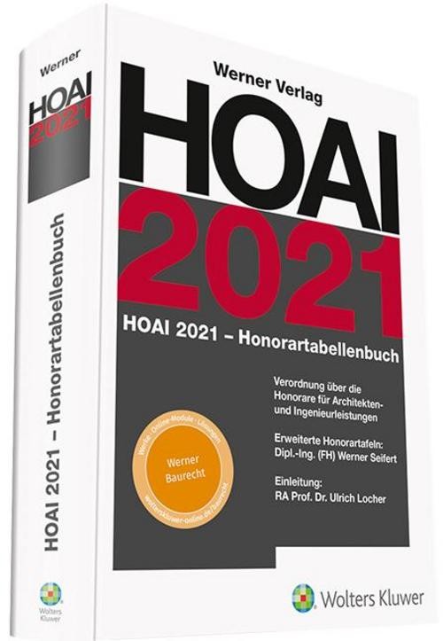 HOAI 2021 - Honorartabellenbuch Ulrich Locher