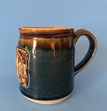 Duke University Mug - Hand Made Pottery - Julie Payne - Asheville, N.C.