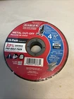 DIABLO 15 4-1/2" X .040" THIN KERF METAL/STAINLESS ANGLE GRINDER CUT-OFF WHEELS