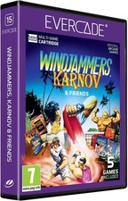 EVERCADE WINDJAMMERS, KARNOV  FRIENDS Juego para Consola Nintendo RETRO