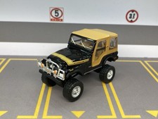 1976 Jeep CJ-5 Lifted 4x4 Truck 1/64 Diecast Custom Off Road 4WD CJ5 Greenlight