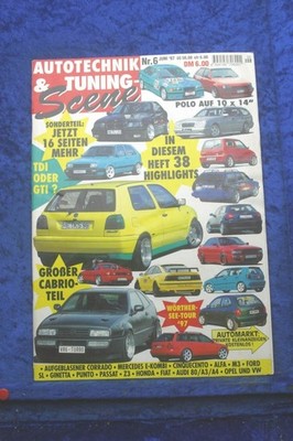 Autotechnik & Tuning Scene 6/97 VW Corrado BMW M3 Punto Z3 Alfa 145 146 Golf 2 S