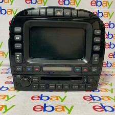 2004 Jaguar Xj8 Xjr Radio Navigation Screen Climate Control Ac Heater Oem 12411