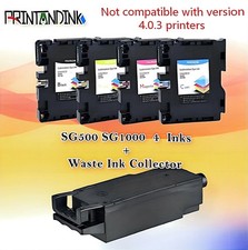 SG500 SG1000 Transfer DYE Sublimation Ink Cartridges &Tank for Sawgrass Virtuoso