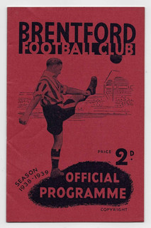 1938/39 Division 1 BRENTFORD v. PRESTON NORTH END