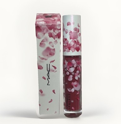 MAC Boom Boom Boom Lipglass Lip Gloss, Cherry Mochi 0.10 Oz. Full Size, NIB