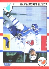 1990-91 Score American #92 Curtis Leschyshyn