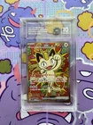 POKÉMON JAPANESE MEOWTH EX NULLIFYING ZERO 114/080 SAR TAG GEM MINT 10