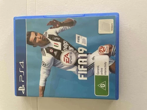 FIFA 19 PS4 EA SPORTS PlayStation 4 Game Disc Case Insert Manual Included CIB