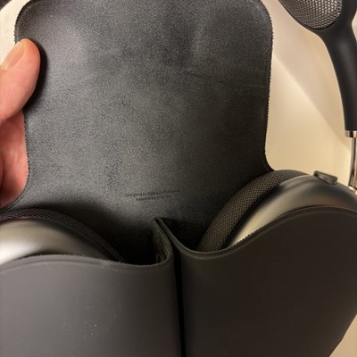 Apple Airpods Max Space Gray With Black A2096 MGYH3AM/A EXCELLENT