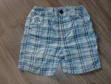 Schicke Baby Kinder Shorts kurze Hose Bermuda in Gr.: 68 - Blau/Weiß-TOP Zustand