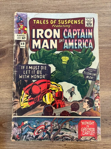 Tales Of Suspense # 69 VG Marvel Comic Book Iron Man Captain America 10 J291
