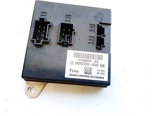 Mercedes-Benz E-CLASS 2007 General Module Comfort Relay (Unit) 211 #1943674-11
