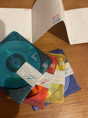 TDK - 65x Fine Color Minidiscs - Reproductor de MiniDisc