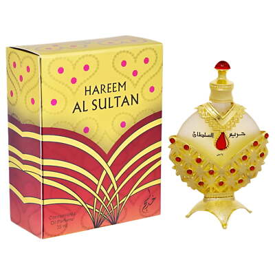 Khadlaj Ladies Hareem Al Sultan Gold Concentrated Oil Perfume 1.2 oz + Free s...