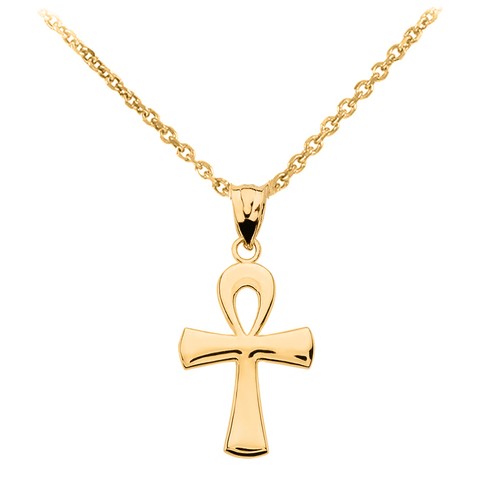 Fine 14k Yellow Gold Ancient Egyptian 