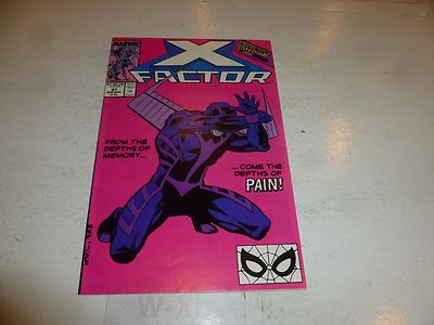 X-FACTOR Comic - Vol 1 - No 47 - Date 11/1989 - Marvel Comic