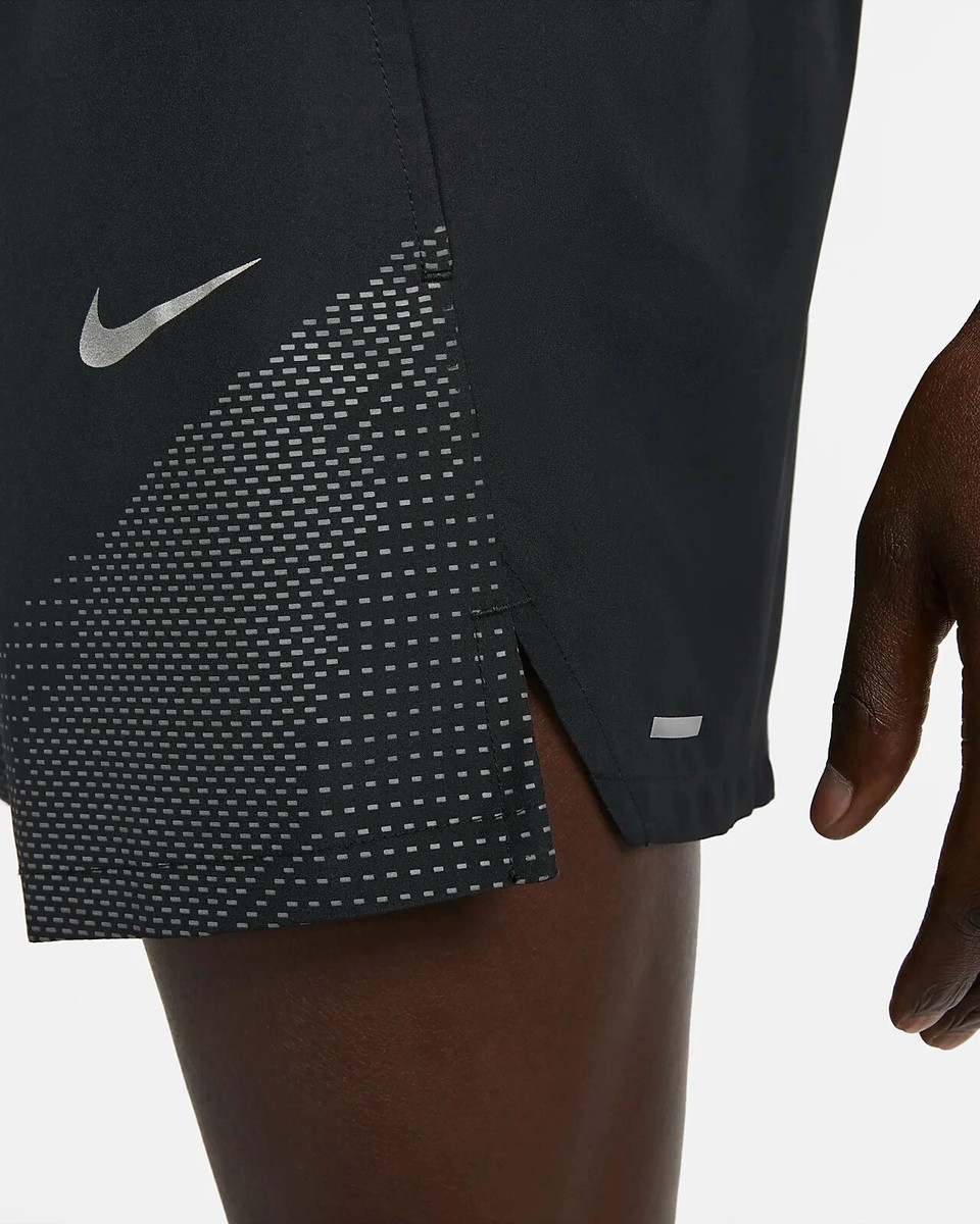 Nike Men's Black Dri-FIT Flex Stride Run Division 5” Lined Shorts