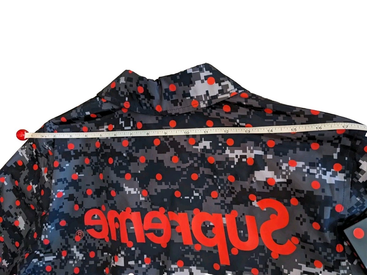 Supreme X Comme Des Garcons SHIRT Coaches Jacket Rare Small Supreme X Comme Des Garcons SHIRT Coaches Jacket Rare Small