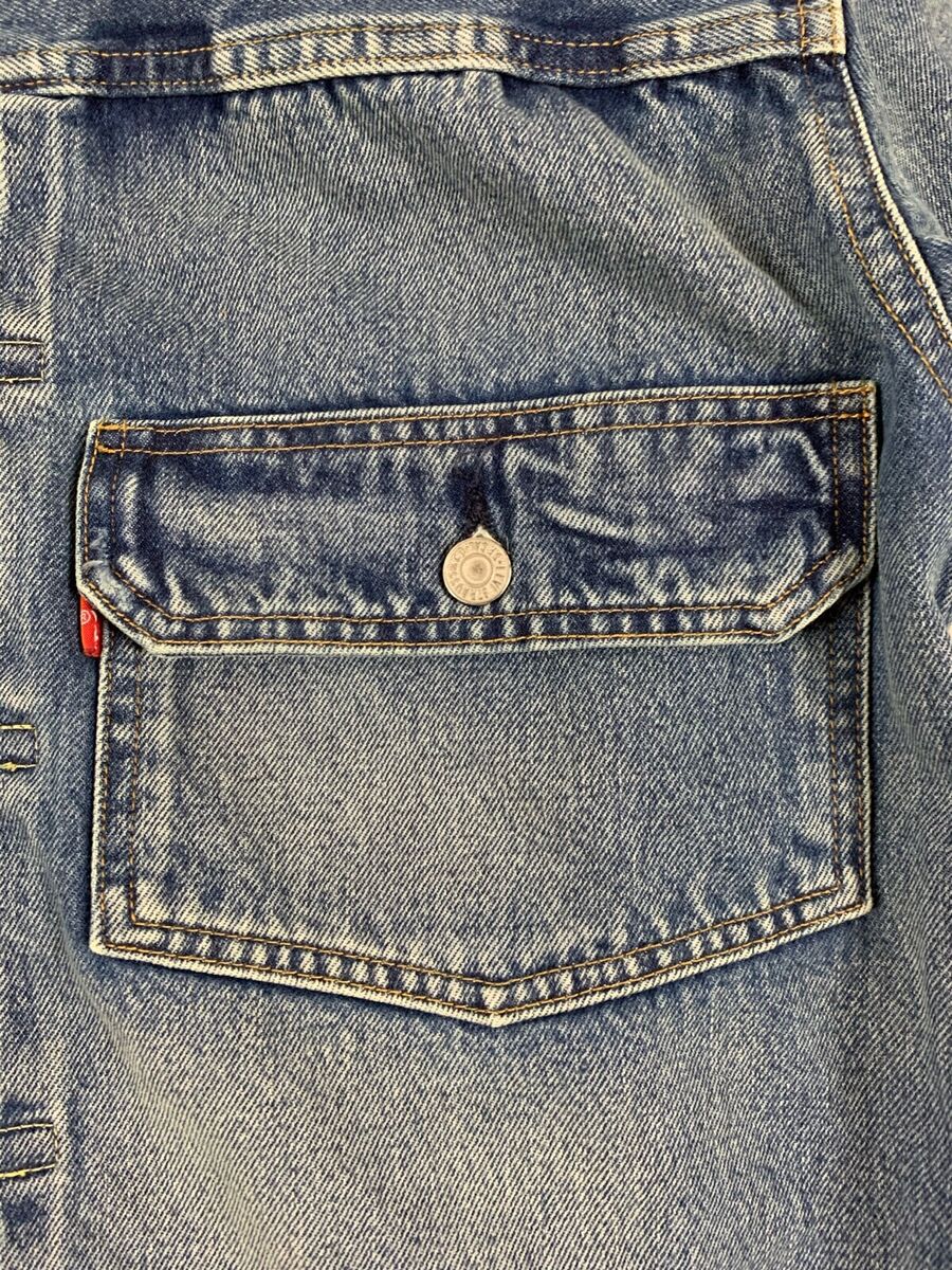 LEVIS X BEAMS SUPER WIDE TRUCKER JACKET BEAMS BLUE M NWT LEVIS X BEAMS SUPER WIDE TRUCKER JACKET BEAMS BLUE M NWT