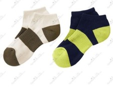 Gymboree Boys Socks S Shoe sz 11-12 Desert Explorer Two Pack Ankle Socks NWT