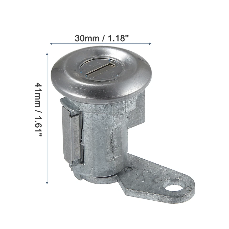 Pack of 4 DL15500 Car Door Lock Cylinder W/Keys for Ford F100 1965-1979 - Image 4 of 4