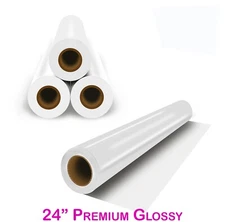 24in x 328ft Premium DTF Transfer Film Roll Hot/Cold Peel. Fast Shipping