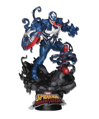Beast Kingdom D-Stage  Marvel Spider-Man Maximum Venom Captain America DS-065