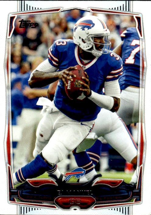 2014 Topps #44a EJ Manuel BILLS
