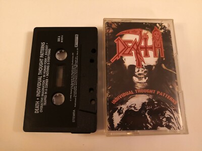Death Individual Thought Patterns Roadrunner cassette MC Obituary Deicide Cancer