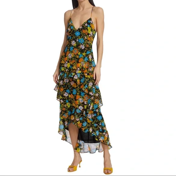 halcyon midi dress ASTR the Label Halcyon Dress in Yellow