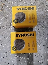 2-Pack Synoshi Cone Brush Heads for Corners and Hard-To-Reach Places