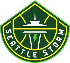 Seattle Storm 4 Inch WNBA Vinyl Die-Cut Decal Sticker *Free Shipping