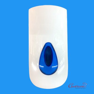 Modularer Wandspender 900ml weiß/blau/Handflüssigseifen
