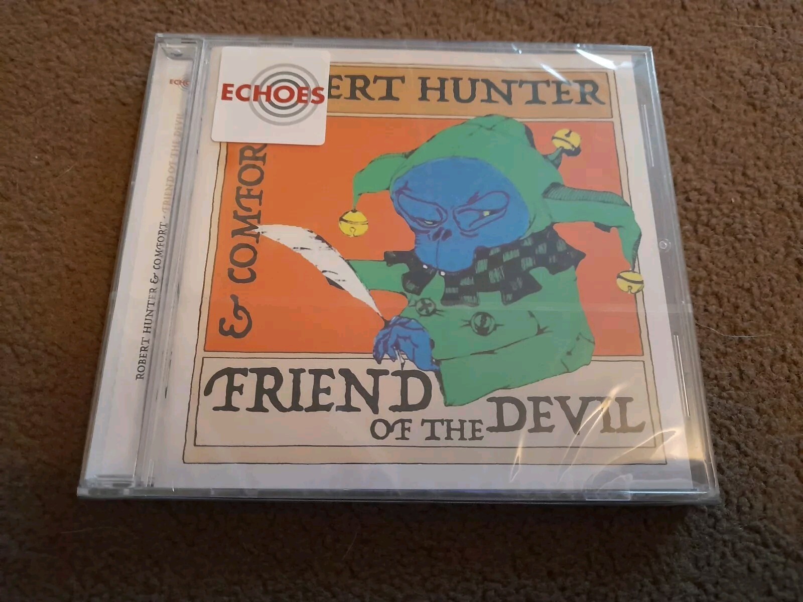Robert Hunter & Comfort - Friend Of The Devil (2015) CD NEW/SEALED SPEEDYPOST - Image 2